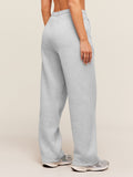 Gymshark Cosy Luxe Straight Leg Regular Joggers — Soft Grey Marl — 3