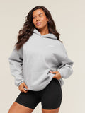 Gymshark Cosy Luxe Hoodie — Soft Grey Marl — 1
