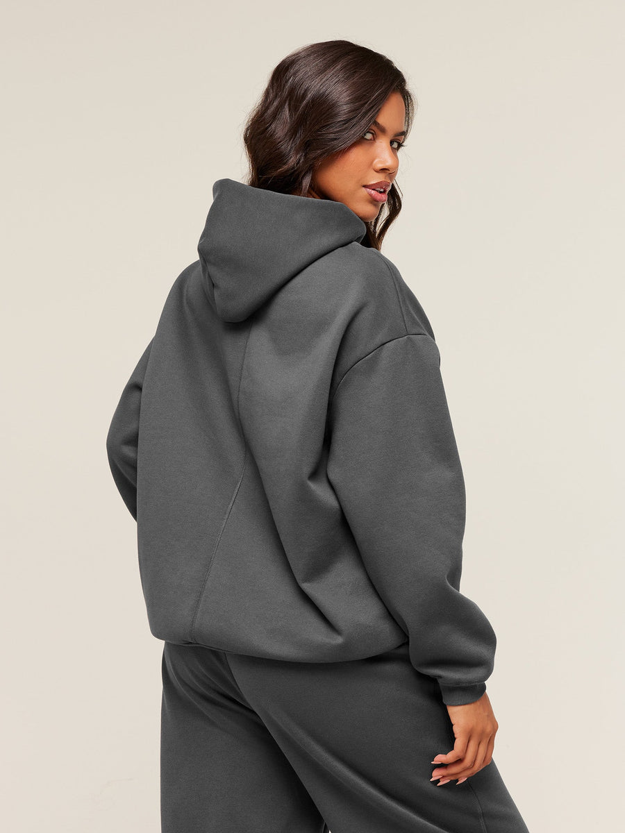 Gymshark Cosy Luxe Hoodie — Grey — 3