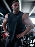 Gymshark x CBUM Washed Sleeveless T-Shirt — Black — 5