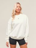 Gymshark Cherry Graphic Oversized Sweatshirt — Soft White — 2