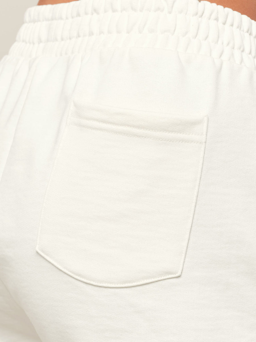 Gymshark Cherry Graphic Shorts — Soft White — 7