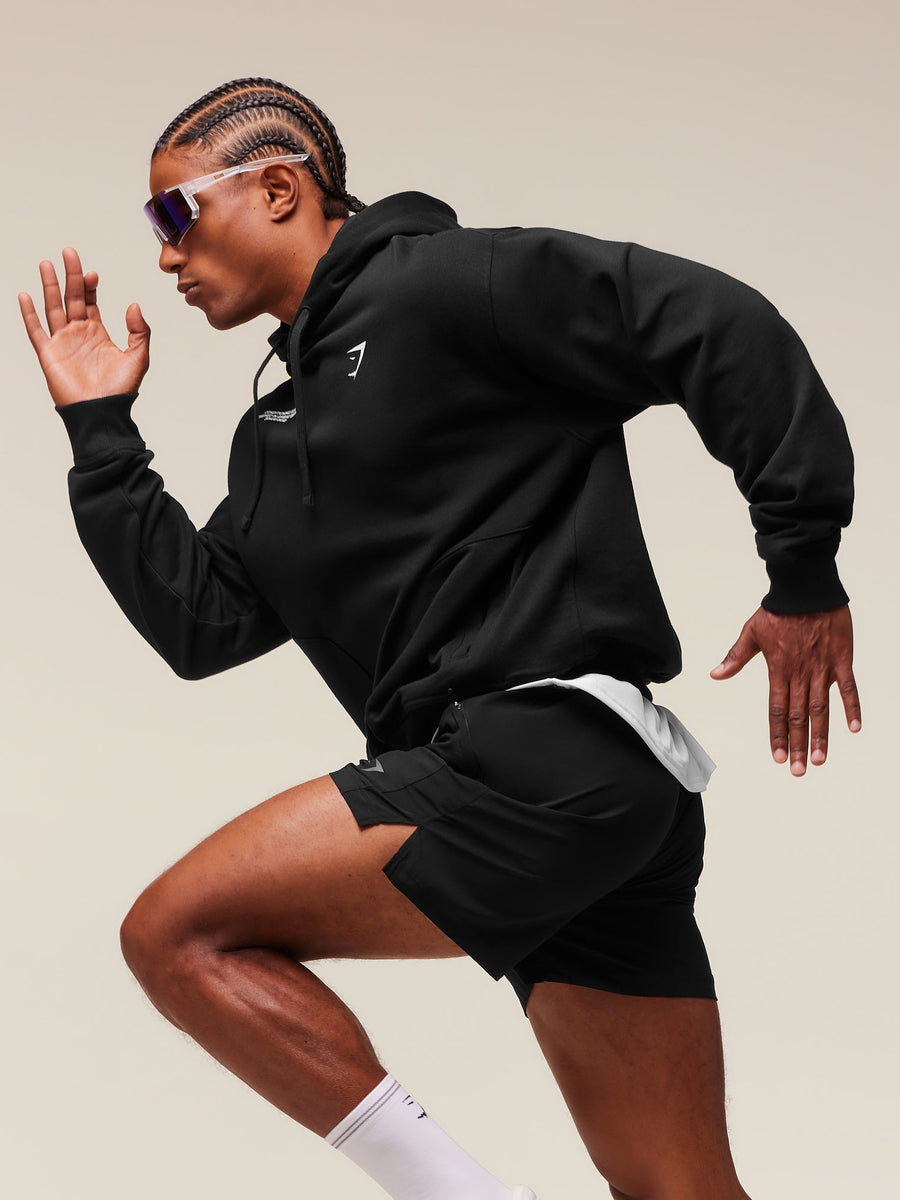 Gymshark Conditioning Club Hoodie — Black — 5