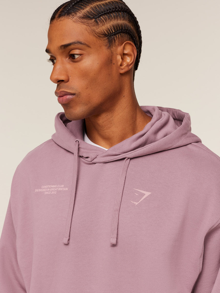 Gymshark Conditioning Club Hoodie — GS Calm Pink/GS Light Pink — 6