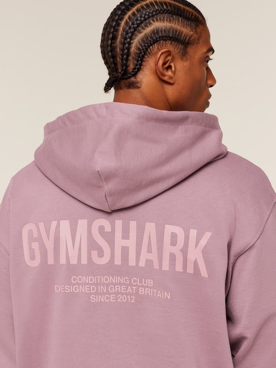 Gymshark Conditioning Club Hoodie — GS Calm Pink/GS Light Pink — 5