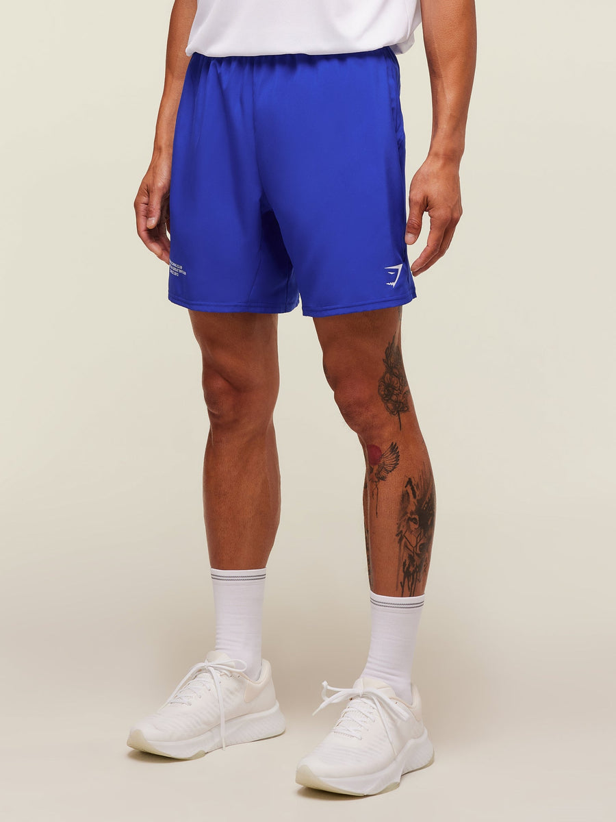 Gymshark Conditioning Club Shorts — Athletic Blue — 2
