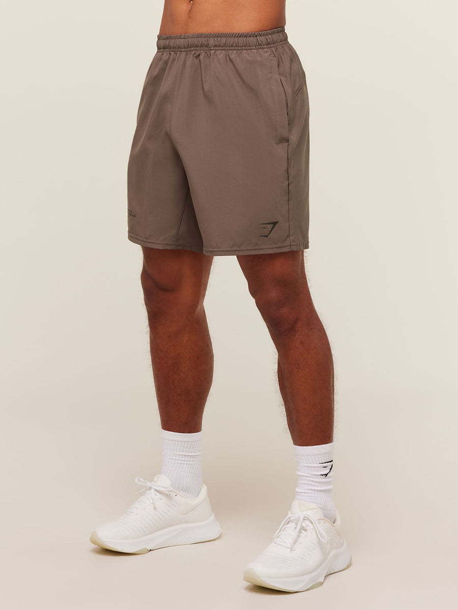Gymshark Conditioning Club Shorts — Soft Brown/Archive Brown — 3
