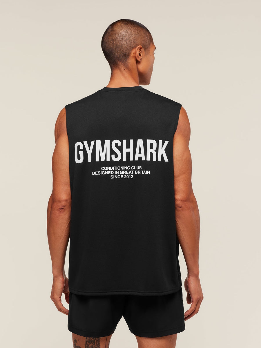 Gymshark Conditioning Club Tank — Black — 2