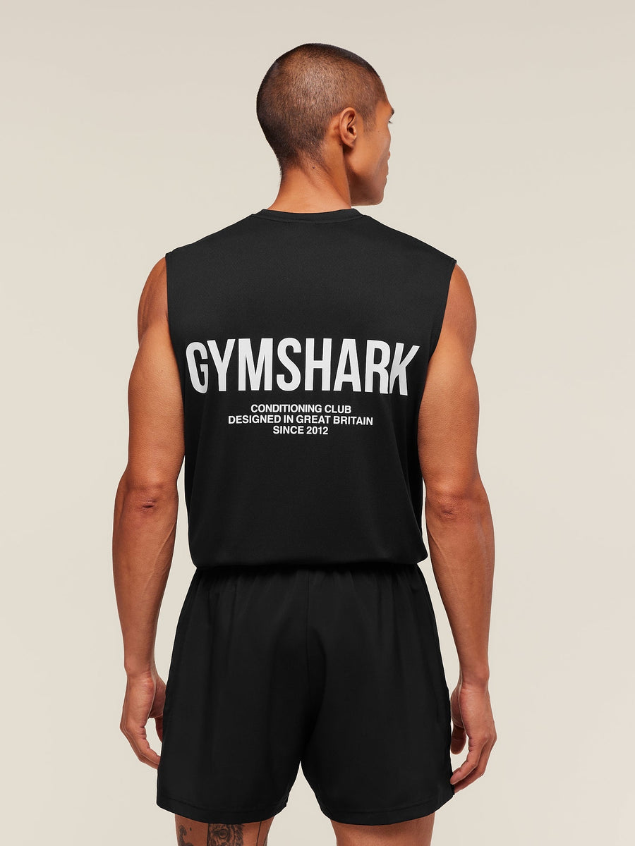 Gymshark Conditioning Club Tank — Black — 3