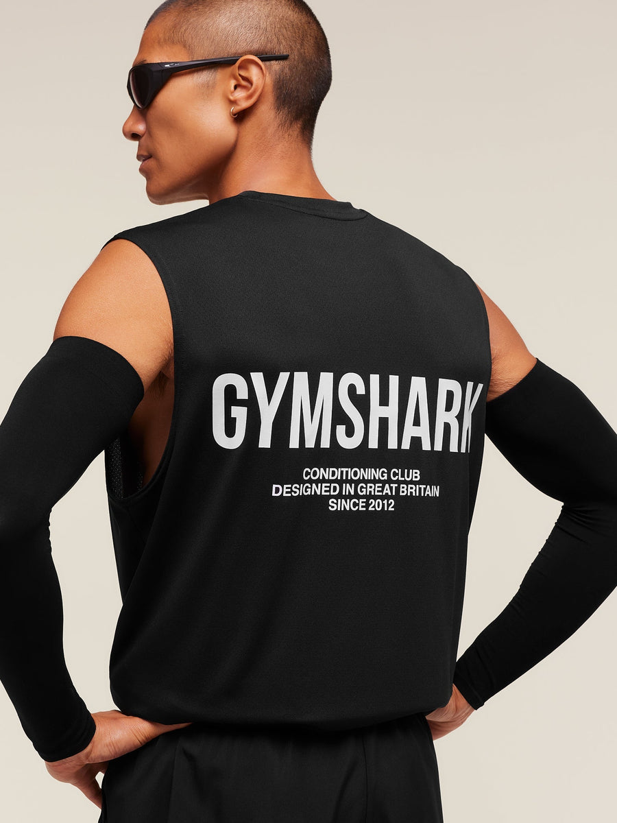 Gymshark Conditioning Club Tank — Black — 6