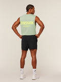 Gymshark Conditioning Club Tank — GS Haze Green/GS Sorbet Yellow — 4