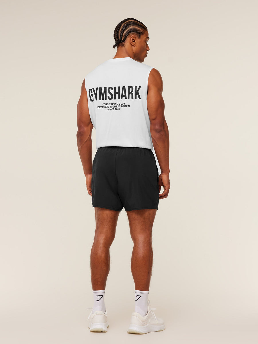 Gymshark Conditioning Club Tank — White — 4