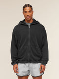 Gymshark Conditioning Club Washed Zip Hoodie — Black/Wash — 5