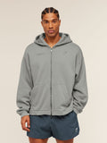 Gymshark Conditioning Club Washed Zip Hoodie — Smokey Grey/Wash — 4