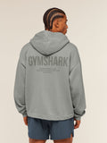 Gymshark Conditioning Club Washed Zip Hoodie — Smokey Grey/Wash — 1