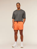 Gymshark Conditioning Club Washed T-Shirt — Black/Dayglow Peach/Wash — 5