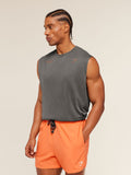 Gymshark Conditioning Club Washed Tank — Black/Dayglow Peach/Wash — 5
