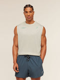 Gymshark Conditioning Club Washed Tank — Soft White/Pop Turquoise/Wash — 4