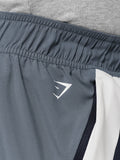 Gymshark Collegiate Tech Shorts — Iron Blue — 6