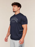 Gymshark Collegiate Tech T-Shirt — Heavy Blue — 4