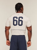 Gymshark Collegiate Tech T-Shirt — Soft White — 2
