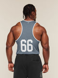 Gymshark Collegiate Tech Tank — Iron Blue — 2
