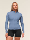 Gymshark Conditioning Full Zip Jacket — Worn Blue — 1