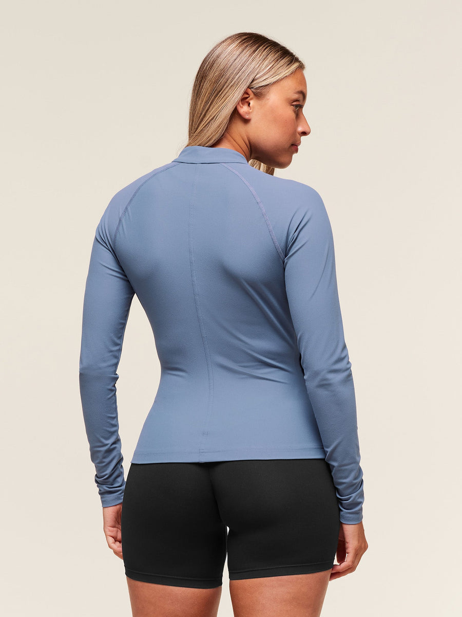 Gymshark Conditioning Full Zip Jacket — Worn Blue — 2