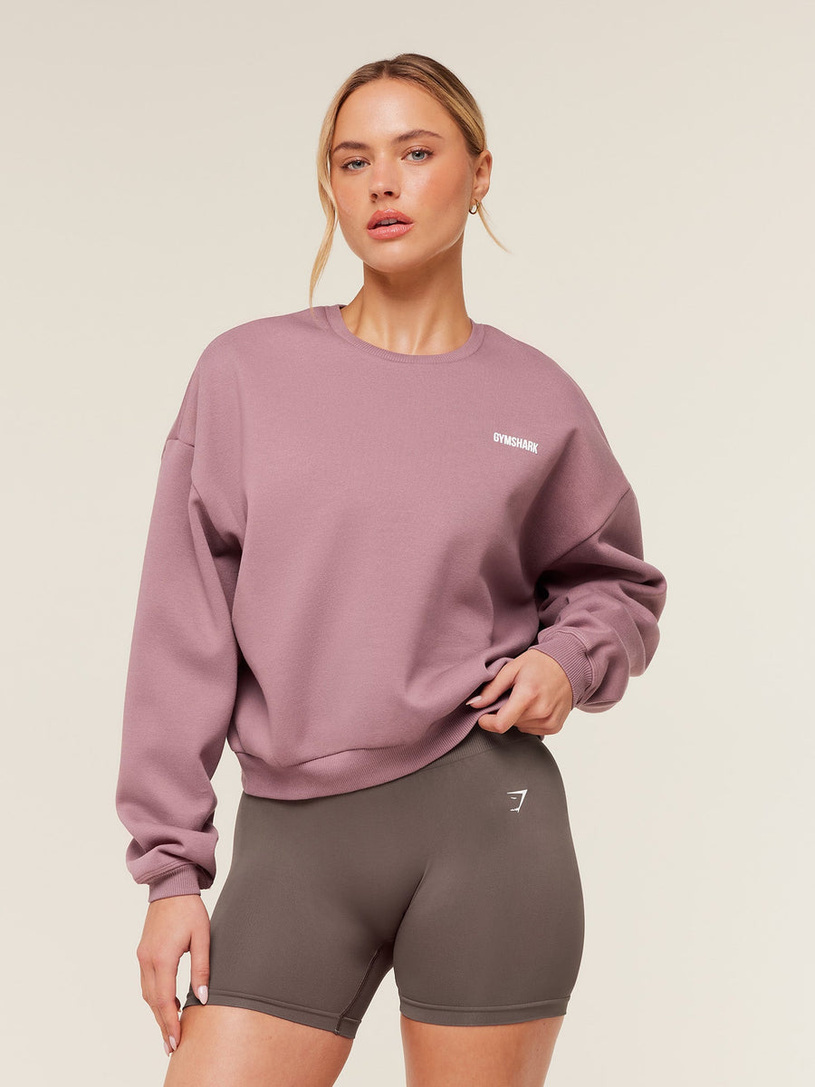 Gymshark Cosy Luxe Sweatshirt — Calm Pink — 1