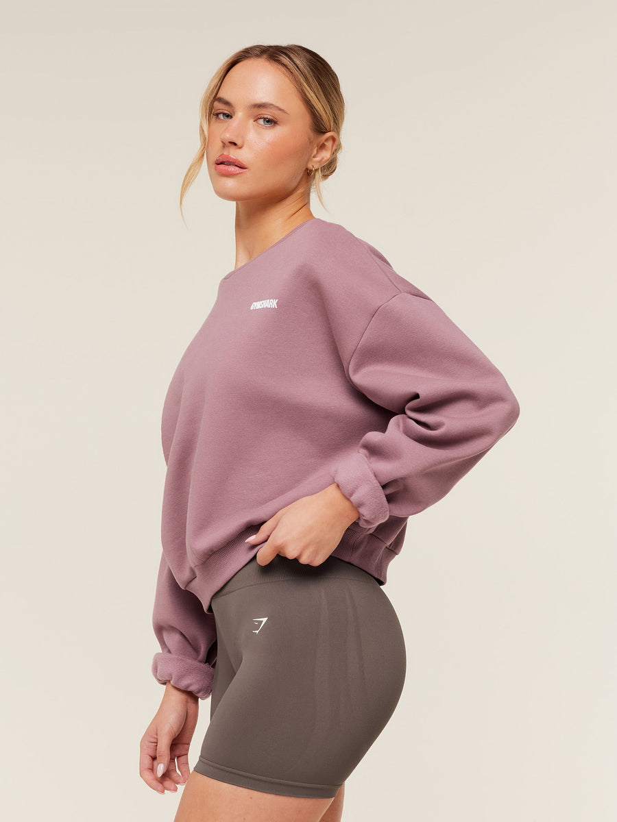 Gymshark Cosy Luxe Sweatshirt — Calm Pink — 3