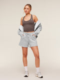 Gymshark Cosy Luxe Shorts — Bros Soft Grey Marl — 4