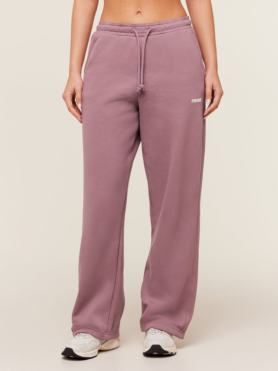 Gymshark Cosy Luxe Straight Leg Regular Joggers — Calm Pink — 1