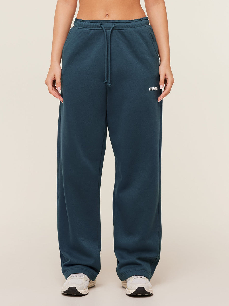 Gymshark Cosy Luxe Straight Leg Regular Joggers — GS Stealth Blue — 1