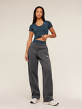 Gymshark Cosy Luxe Straight Leg Tall Joggers — Onyx Grey — 4