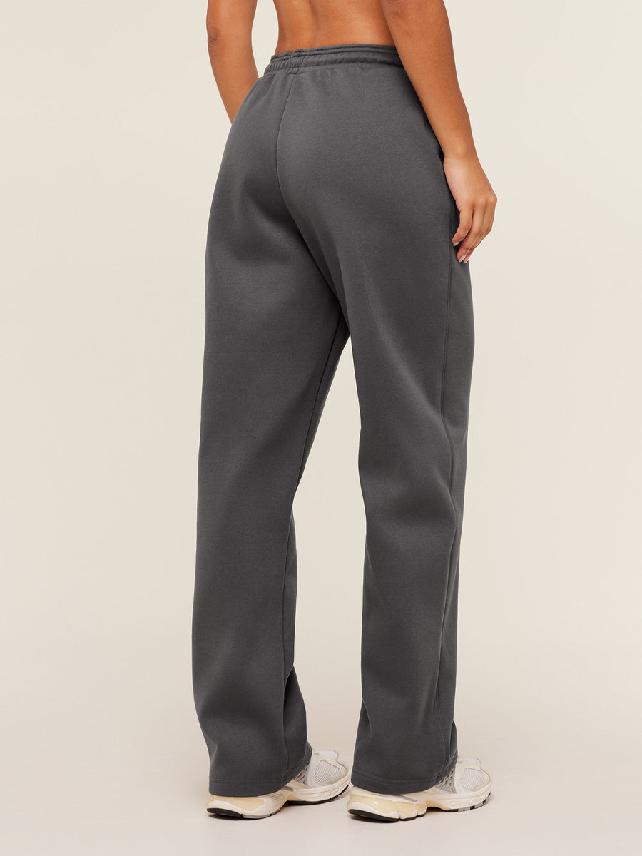 Gymshark Cosy Luxe Straight Leg Tall Joggers — Onyx Grey — 2