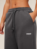 Gymshark Cosy Luxe Straight Leg Tall Joggers — Onyx Grey — 5
