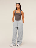 Gymshark Cosy Luxe Straight Leg Short Joggers — Bros Soft Grey Marl — 4