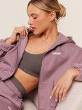 Gymshark Cosy Luxe Zip Through Hoodie — Calm Pink — 6