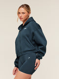 Gymshark Cosy Luxe Zip Through Hoodie — Stealth Blue — 3