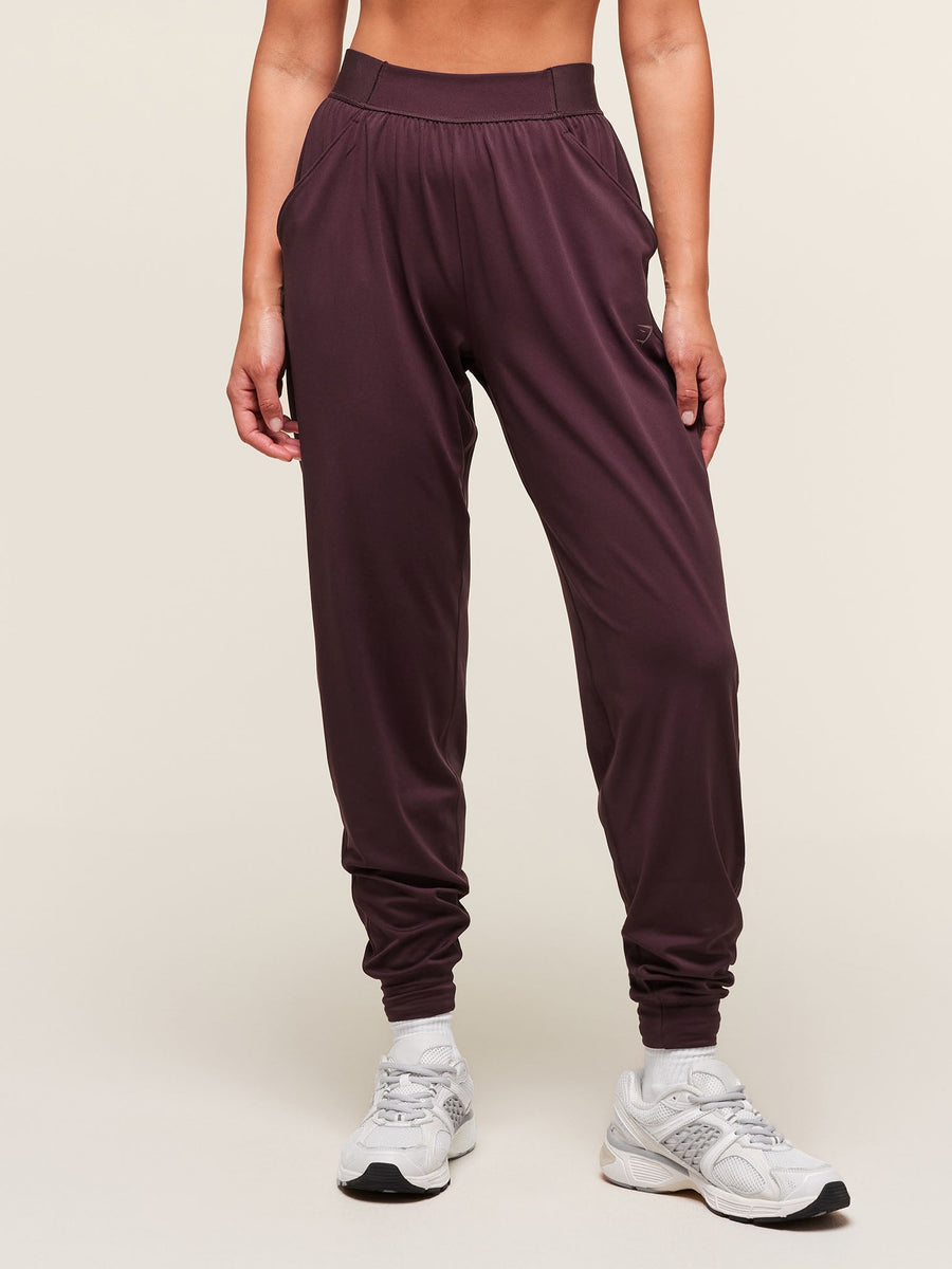 Gymshark Covered Joggers — Cherry Purple — 1