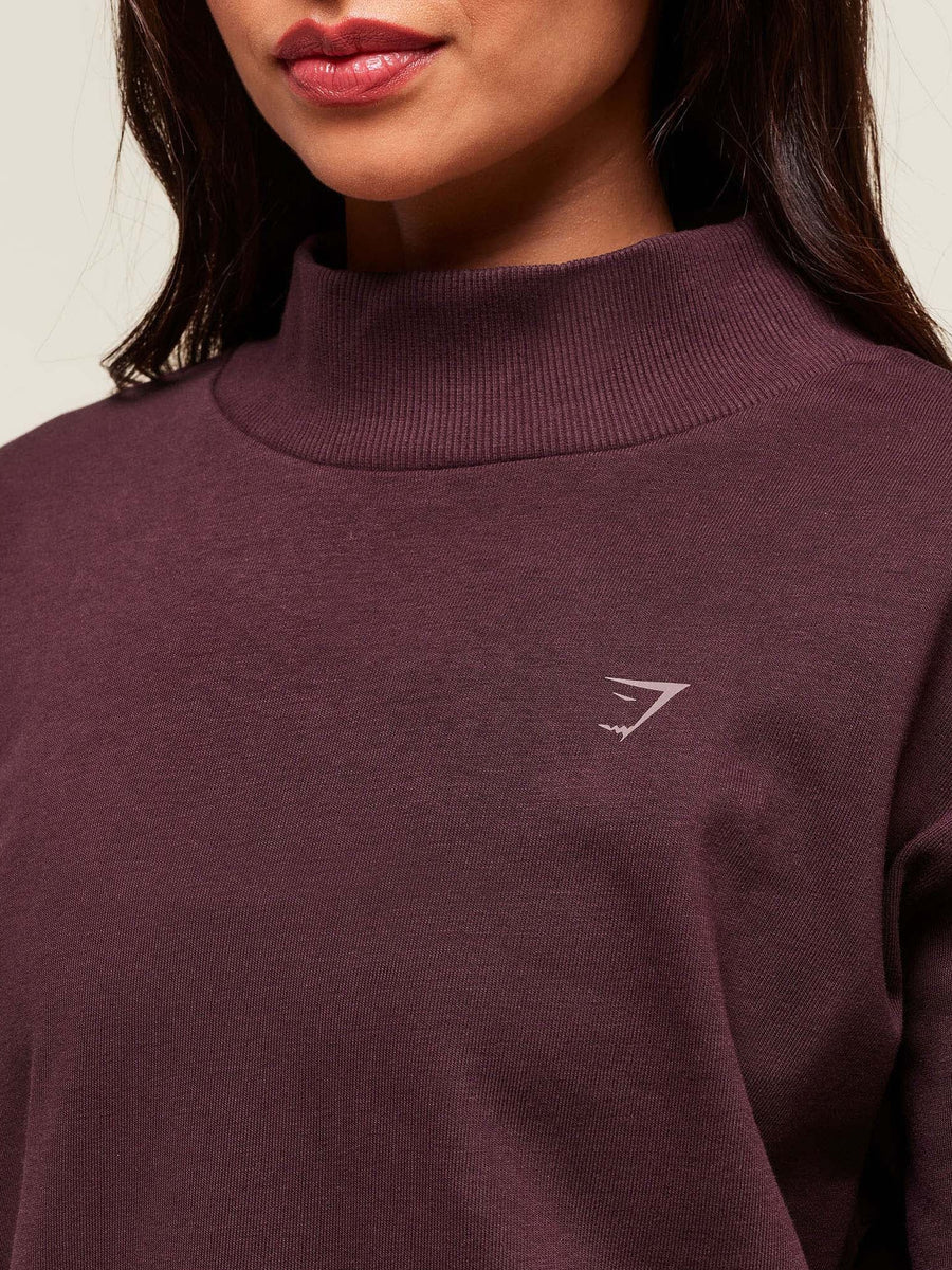 Gymshark Covered Pullover — Cherry Purple — 3