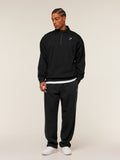 Gymshark Crest Oversized 1/4 Zip — GS Black — 4