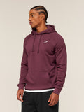 Gymshark Crest Hoodie — GS Impact Burgundy — 3