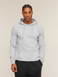 Gymshark Crest Hoodie — Light Grey Marl — 1