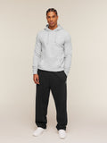 Gymshark Crest Hoodie — Light Grey Marl — 5