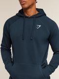 Gymshark Crest Hoodie — Navy — 4