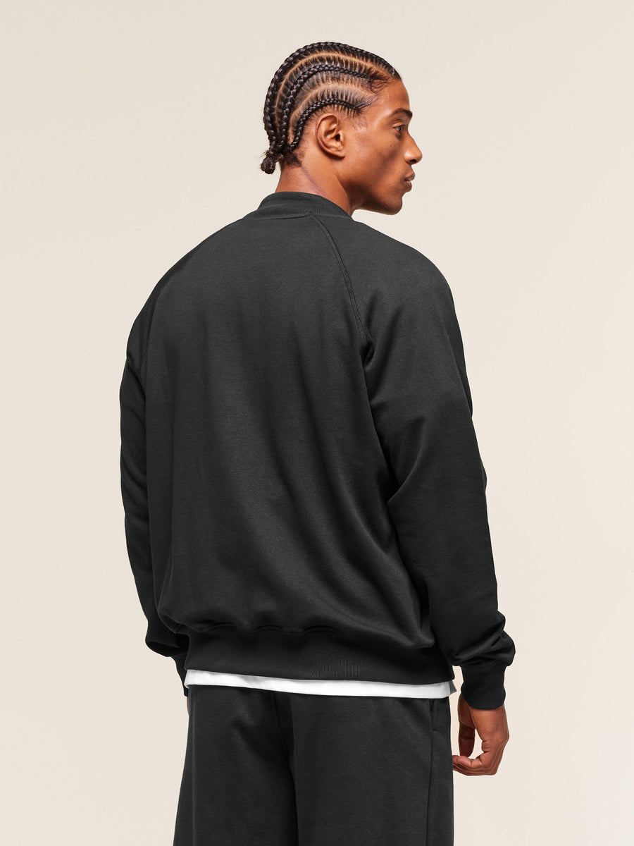 Gymshark Crest Oversized Track Jacket — Black — 3