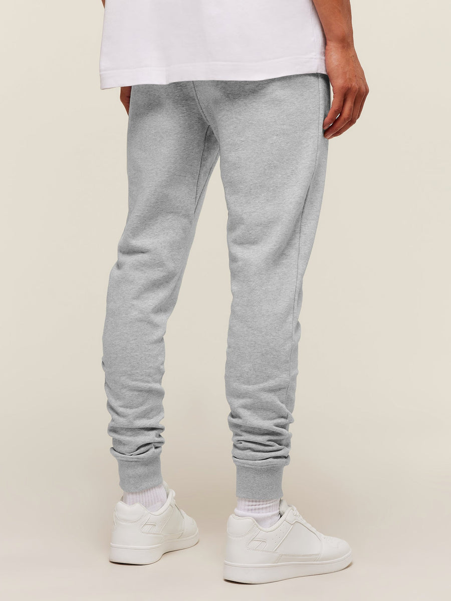 Gymshark Crest Tall Joggers — Light Grey Core Marl — 2