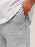 Gymshark Crest Tall Joggers — Light Grey Core Marl — 4