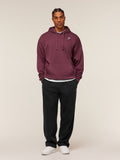 Gymshark Crest Oversized Hoodie — Impact Burgundy — 4